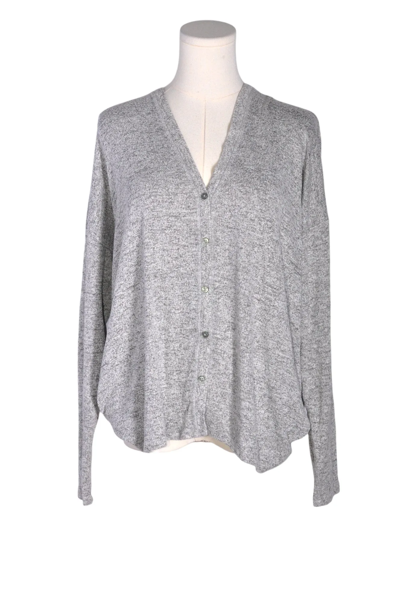 AMERICAN EAGLE Women Cardigans Regular fit in Gray - L