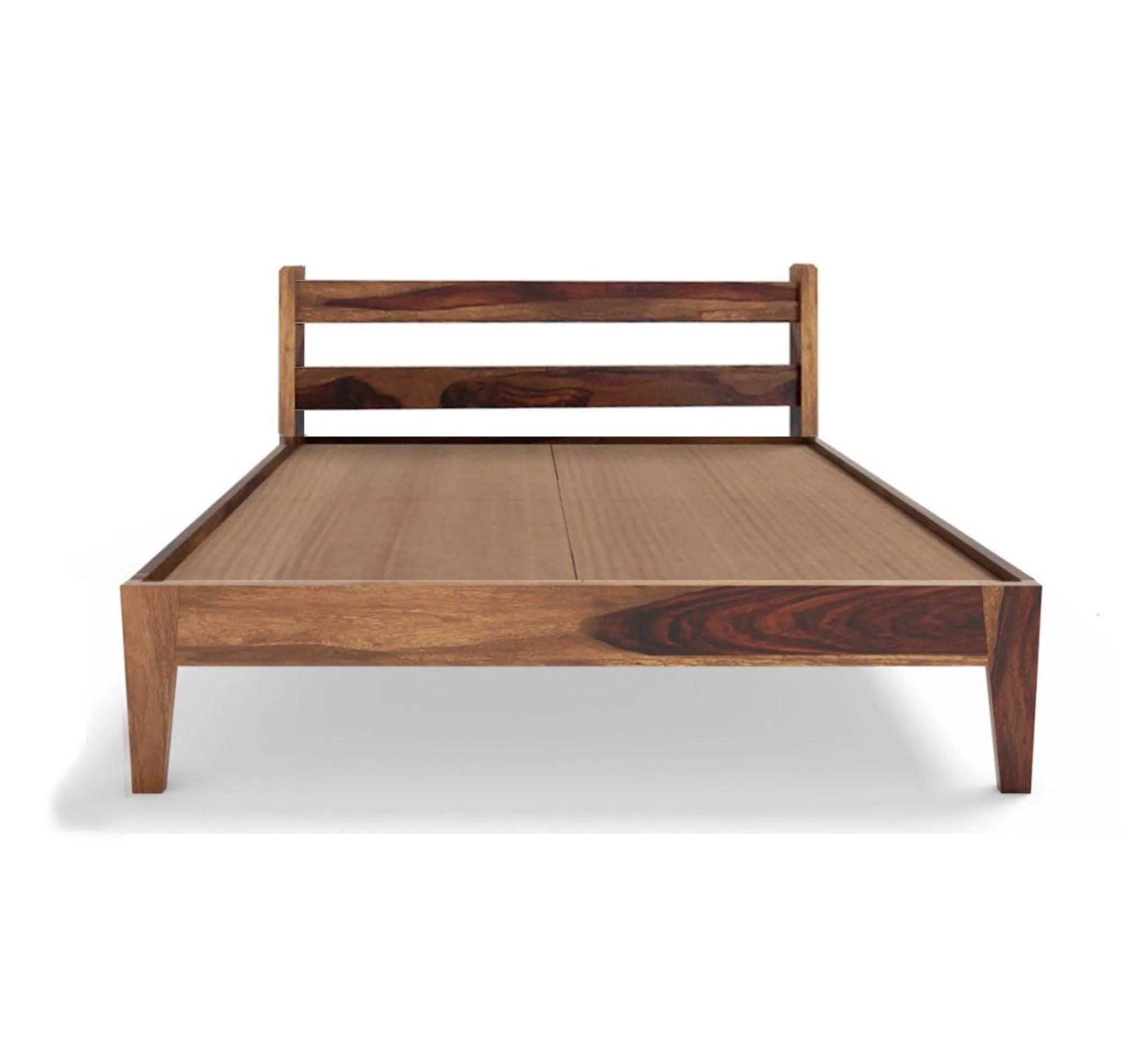 Awana King Size Bed Sheesham Wood (Honey Finish)