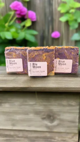 Blue Moon Exclusive Handmade Goat Milk Soap by: Amillia Acres