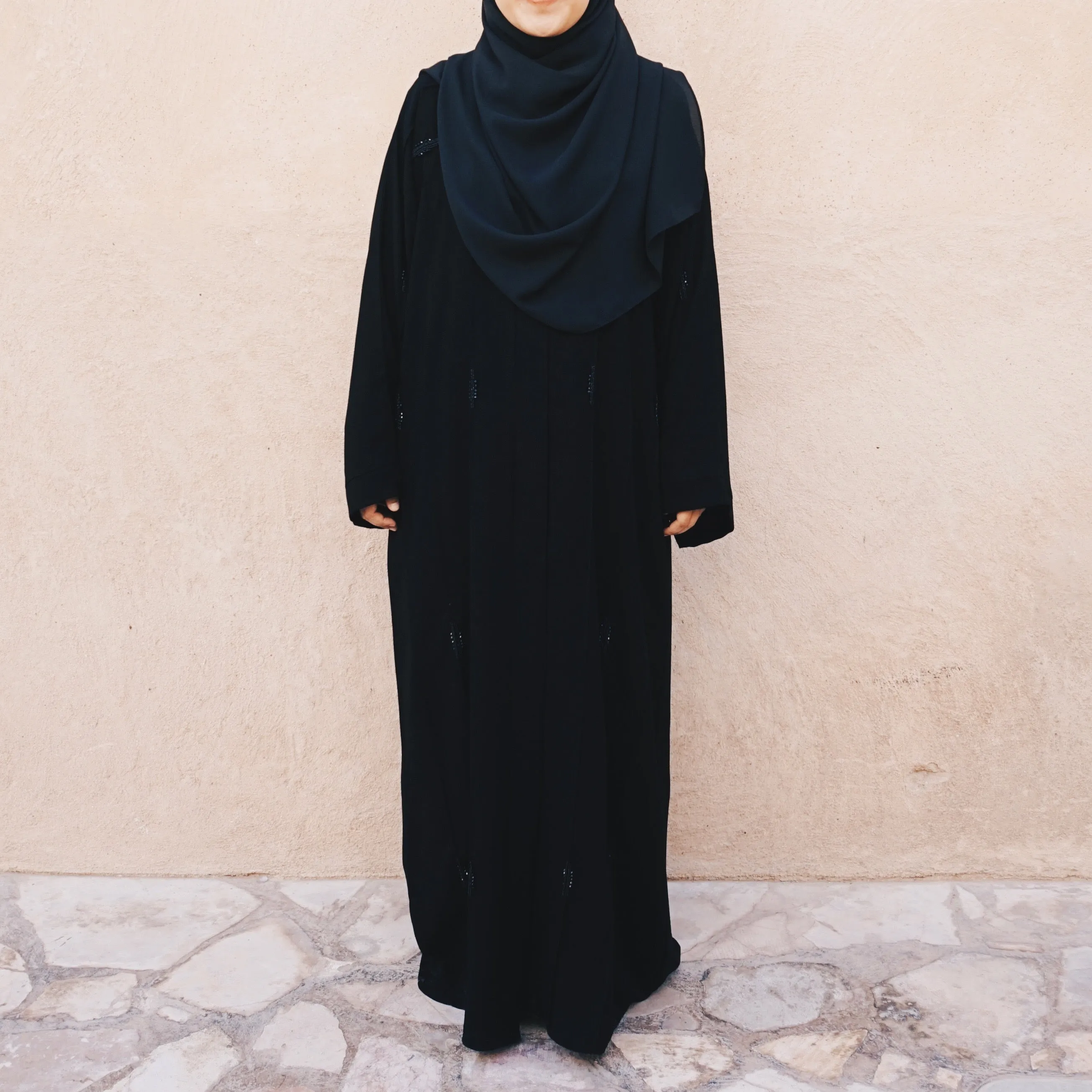 Capsule Collection : Hand-Beaded Abaya