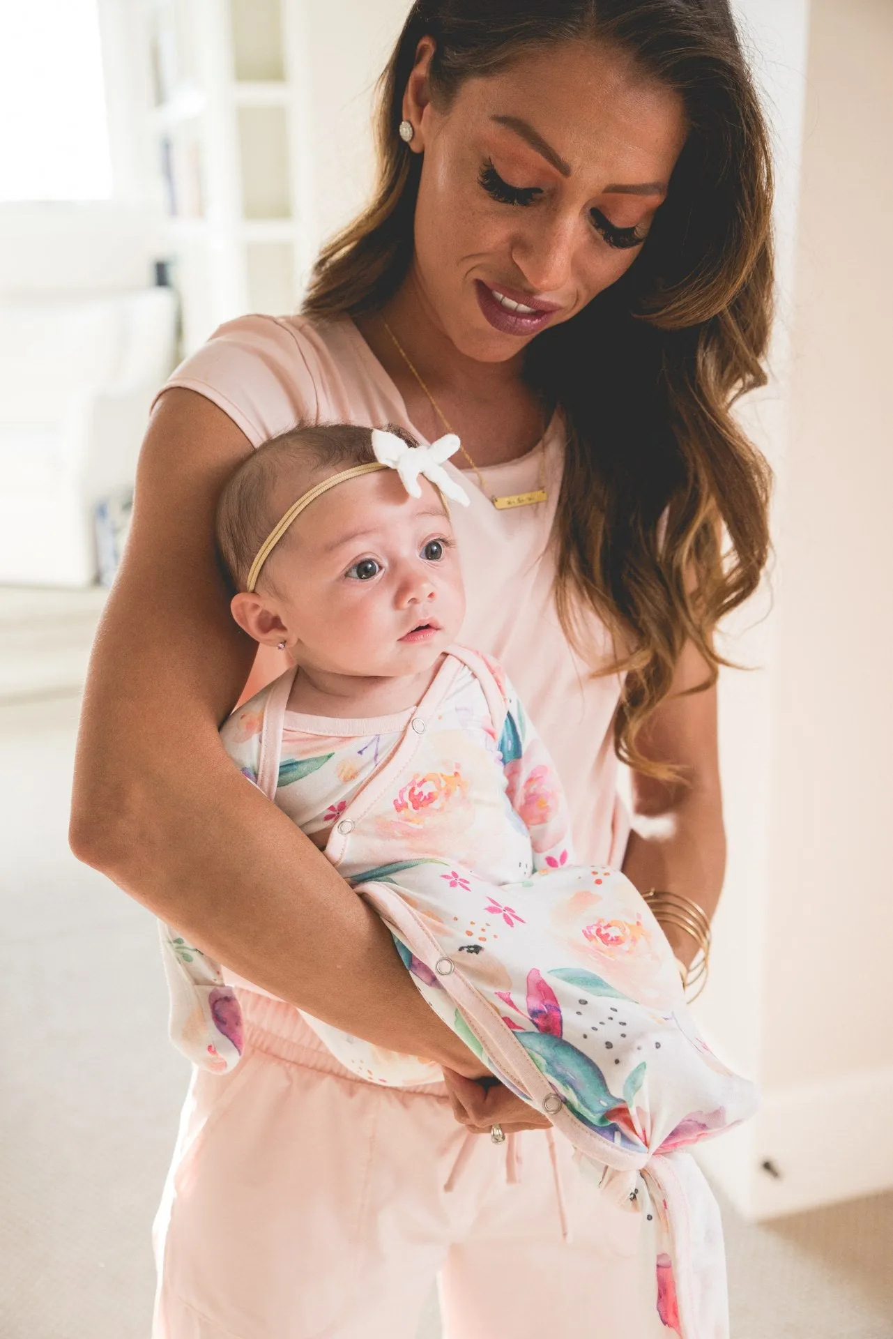 Copper Pearl Knotted Gown | Bloom