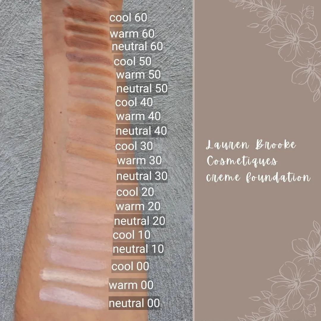 Crème Foundation by Lauren Brooke Cosmetiques