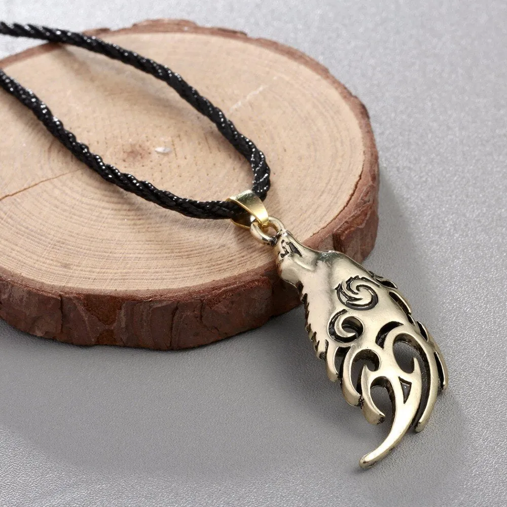 Exclusive Wolf Viking Necklace