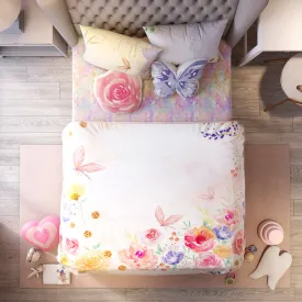 Fancy Fluff Kids Comforter  – Secret Garden- Single/Double