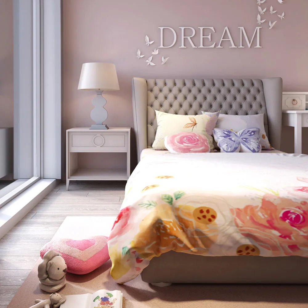 Fancy Fluff Kids Comforter  – Secret Garden- Single/Double