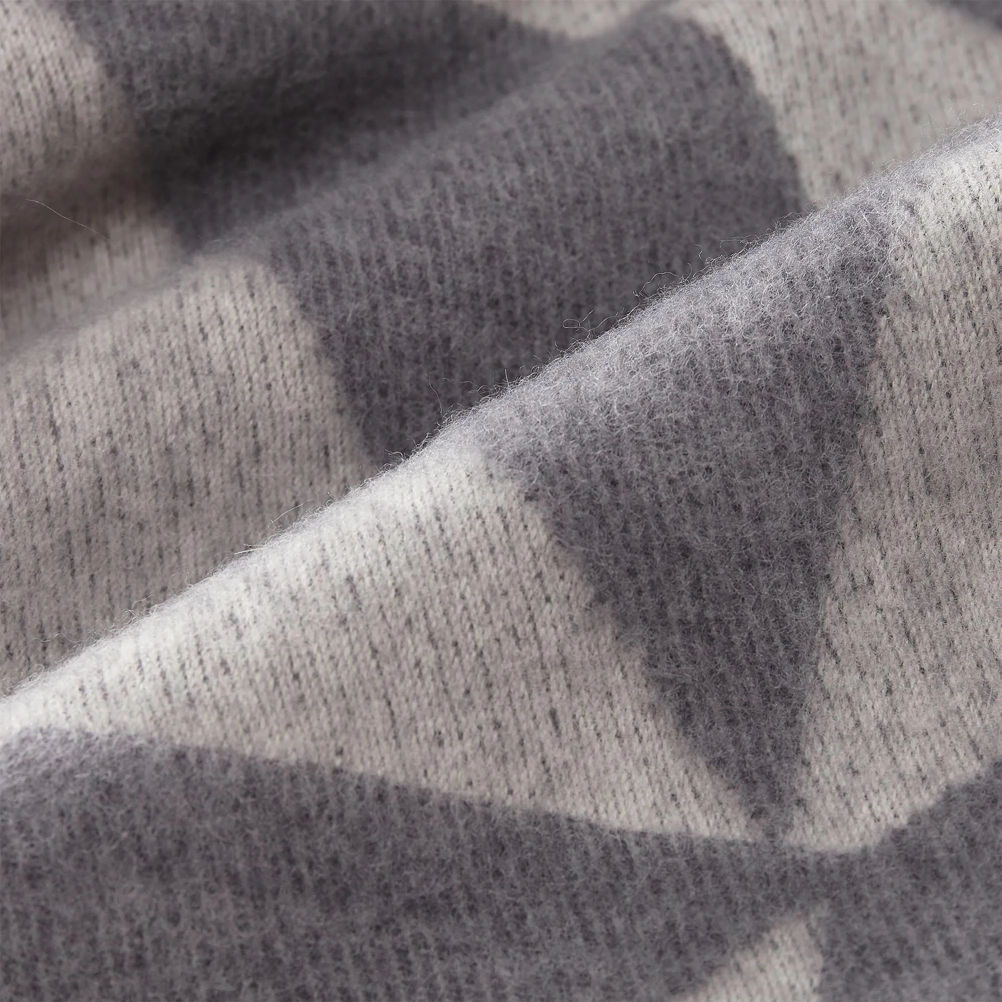 Farum Merino Blanket [Light grey/Grey]