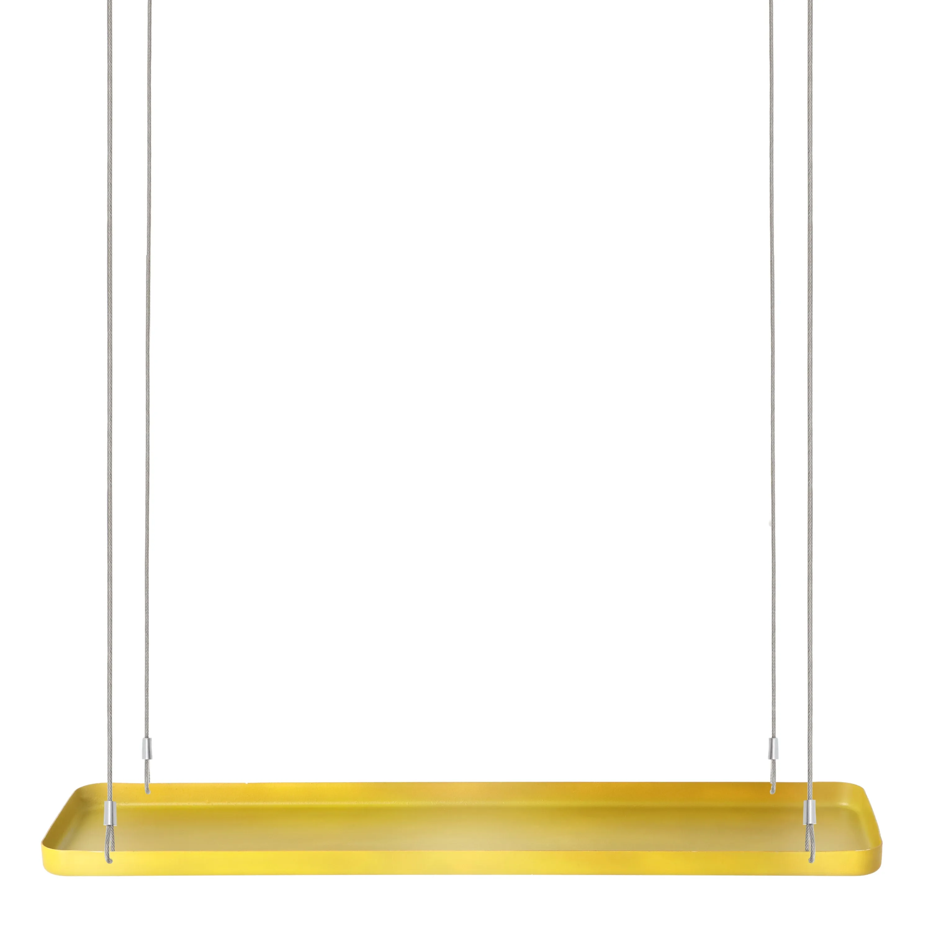 Hanging Plant Tray - Gold