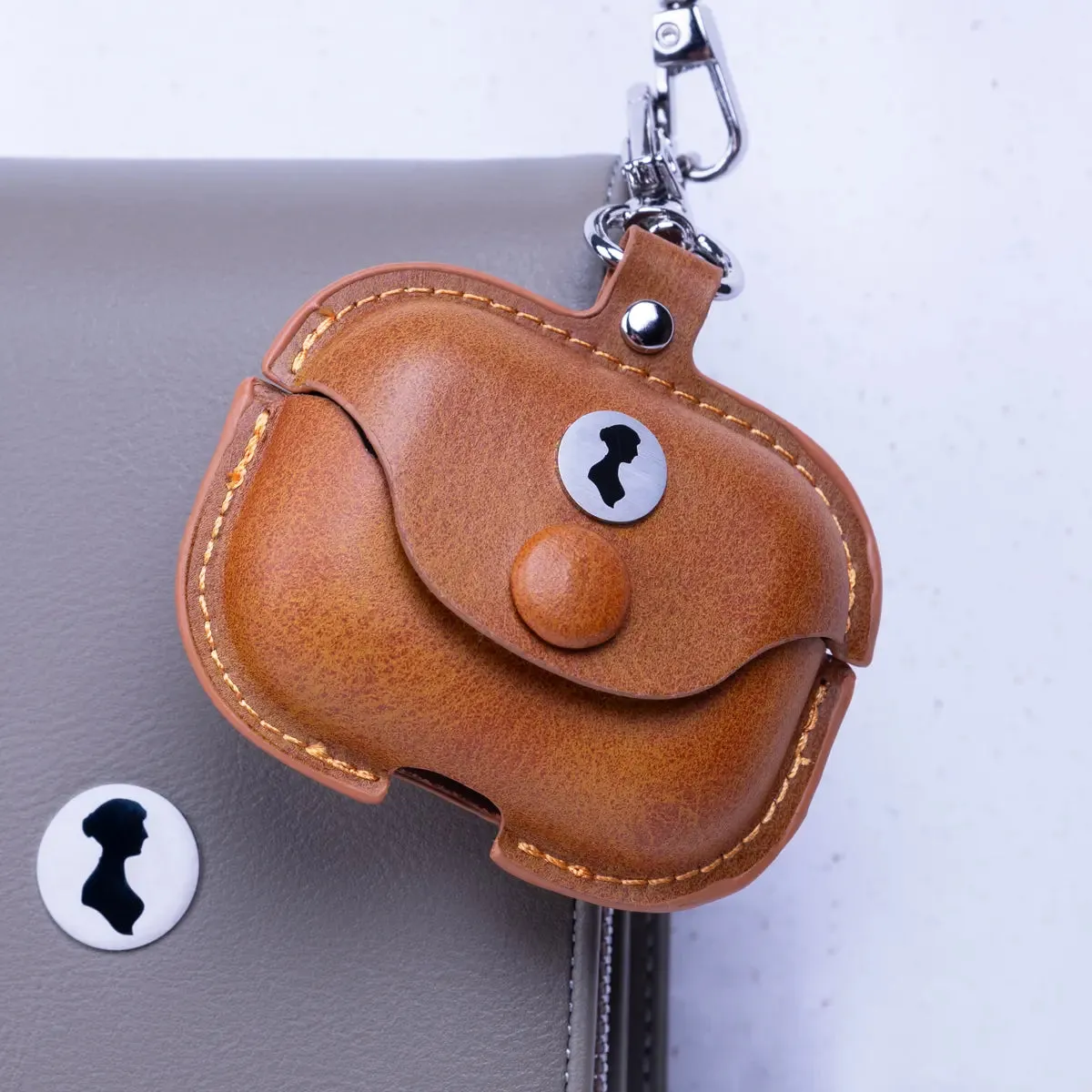Jane Austen Faux Leather Airpods Case