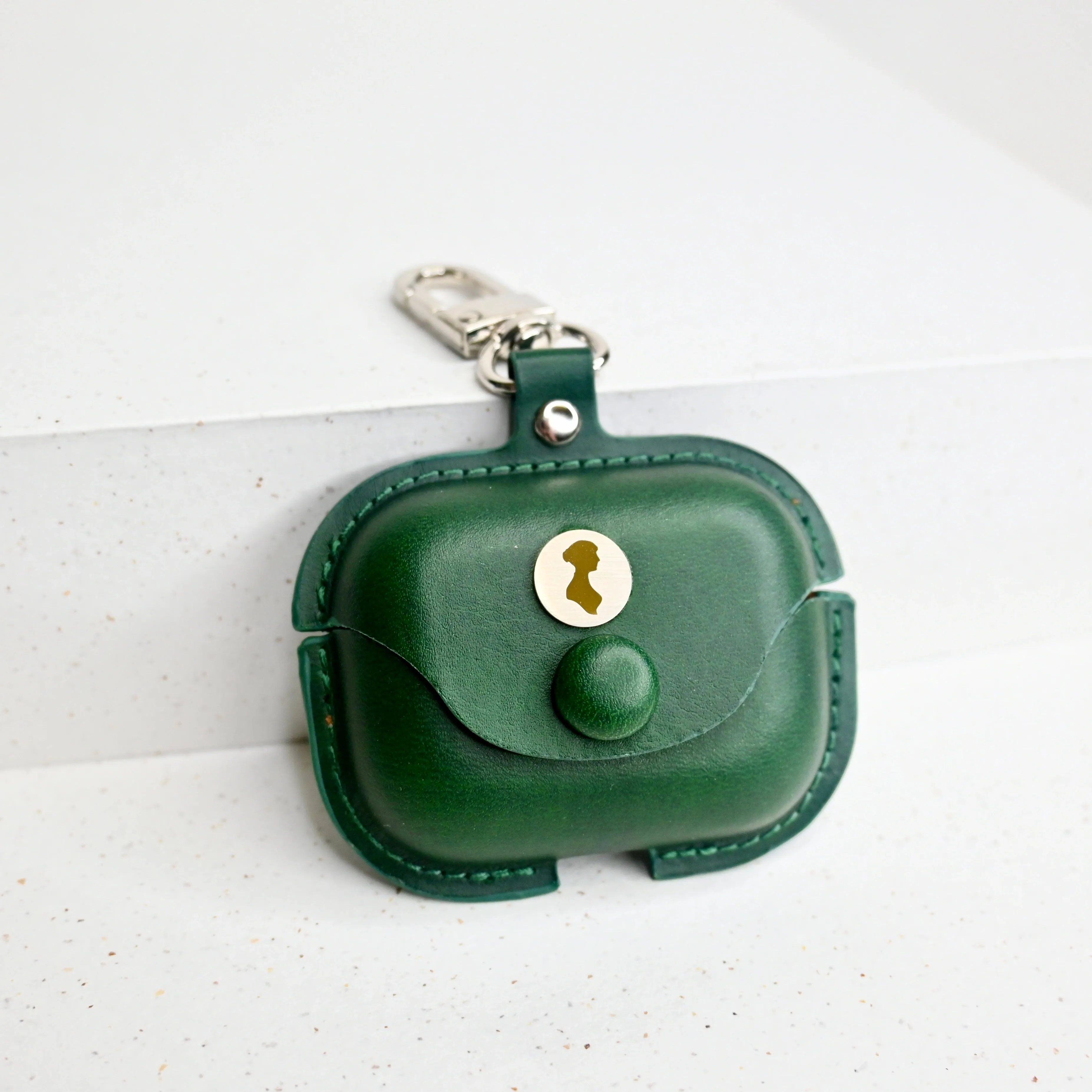 Jane Austen Faux Leather Airpods Case