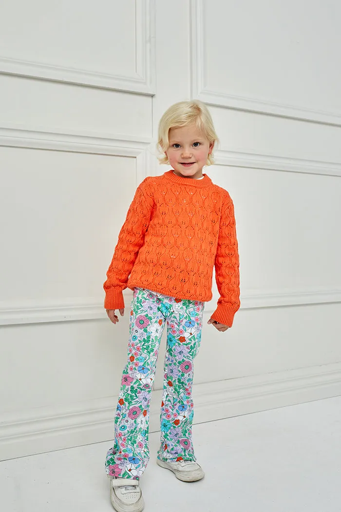 Milky Flared Legging - Viola
