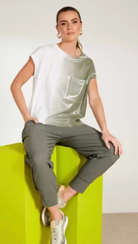 Naya Cuff Trouser Green