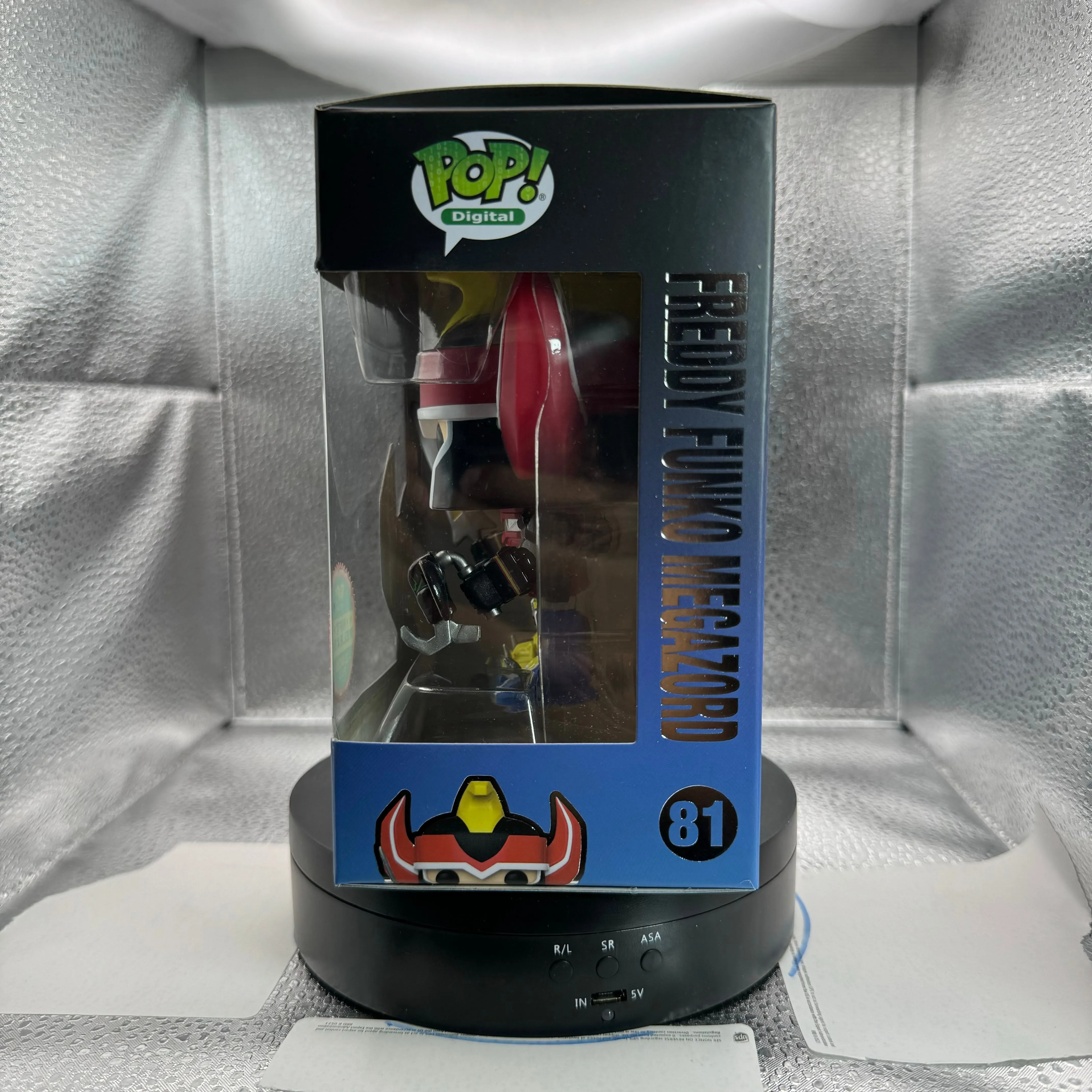 POP NFT:  Power Rangers - Freddy Funko as Megazord LE 2400 NFT Exclusive