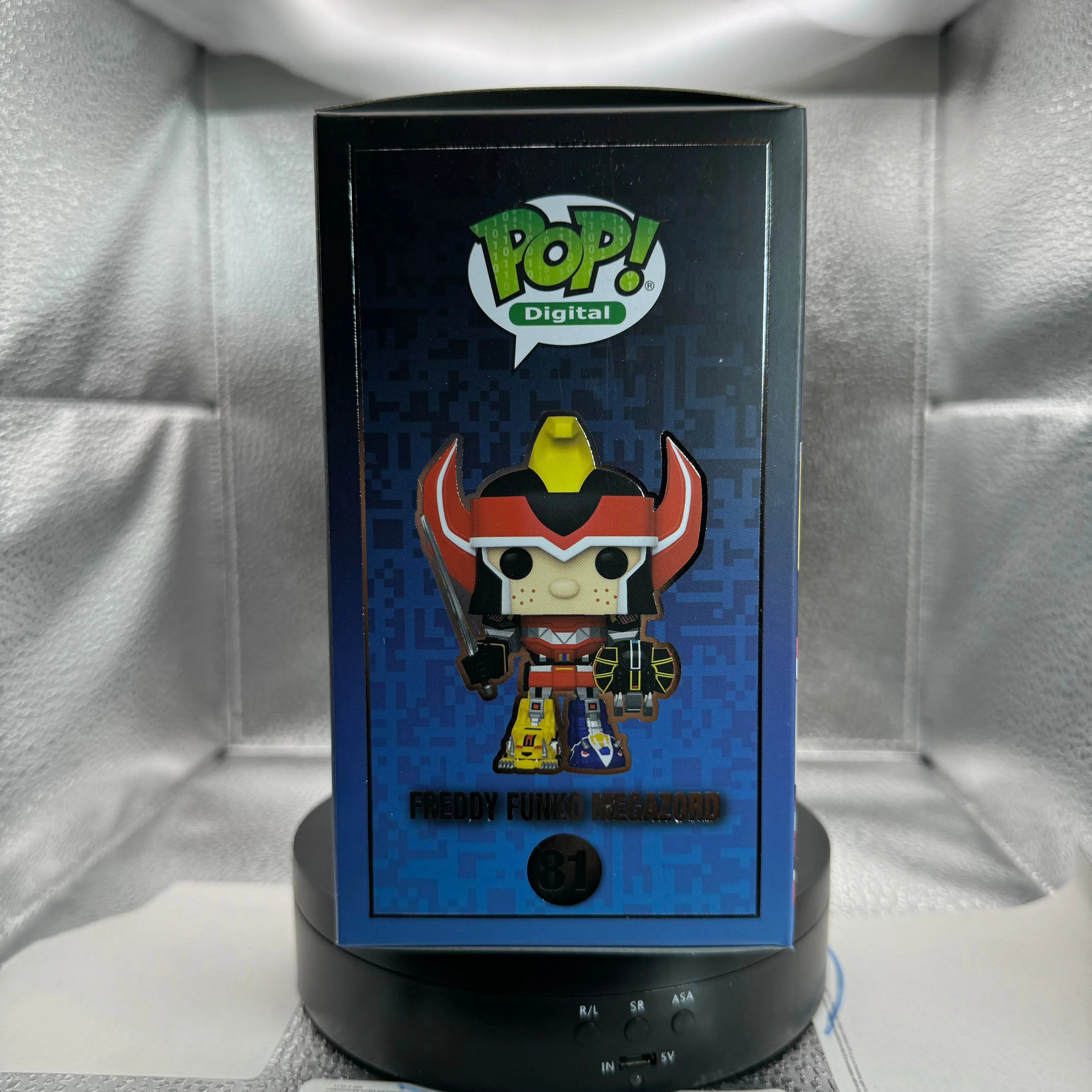 POP NFT:  Power Rangers - Freddy Funko as Megazord LE 2400 NFT Exclusive