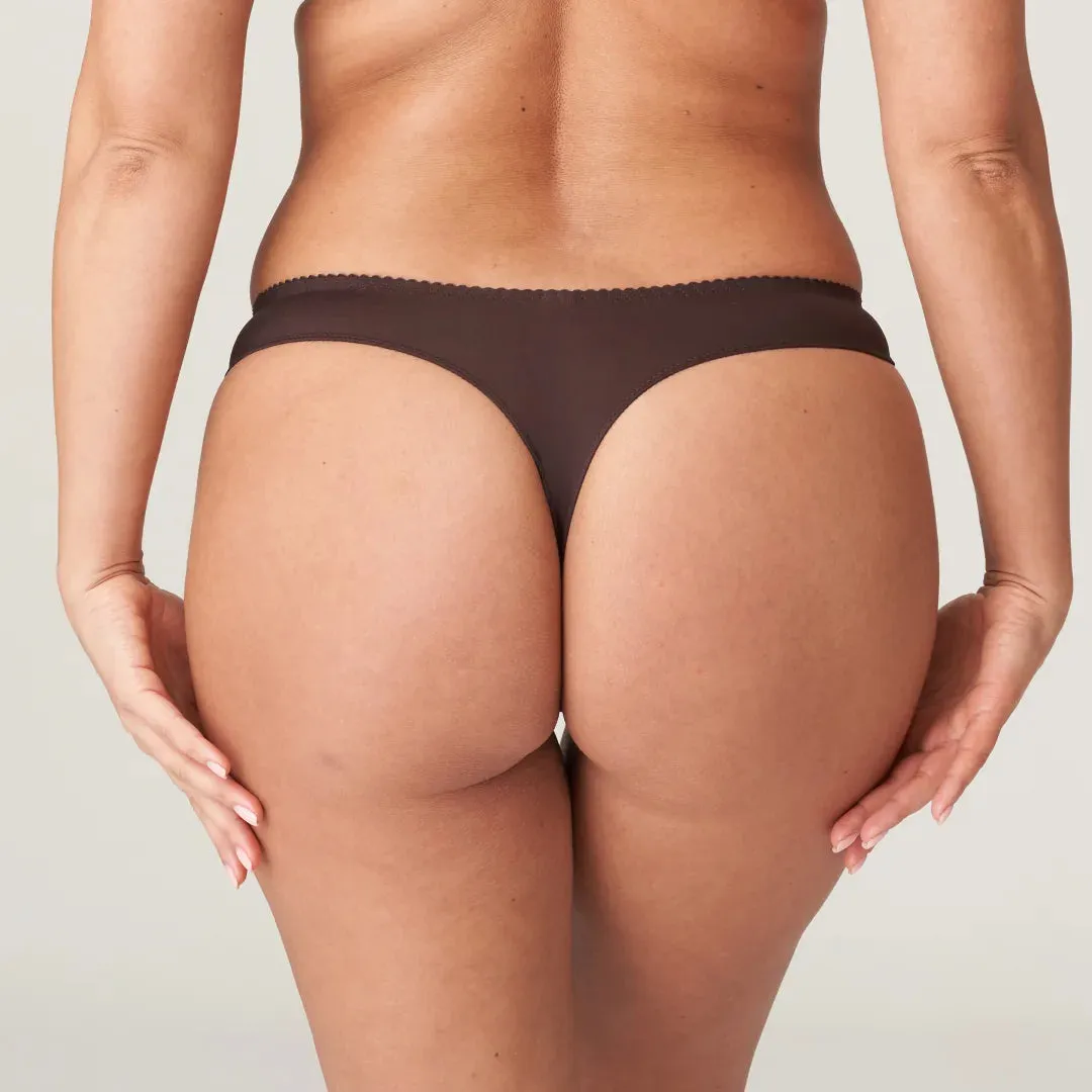 Prima Donna FW23 Deauville Ristretto Matching Thong