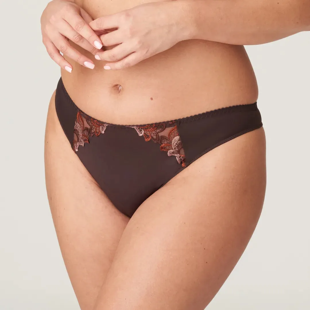 Prima Donna FW23 Deauville Ristretto Matching Thong