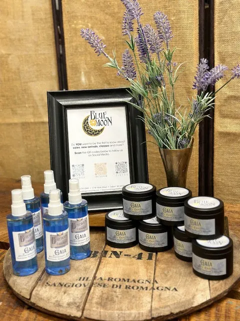 "GAIA" Blue Moon Exclusive Handmade Soy Candle