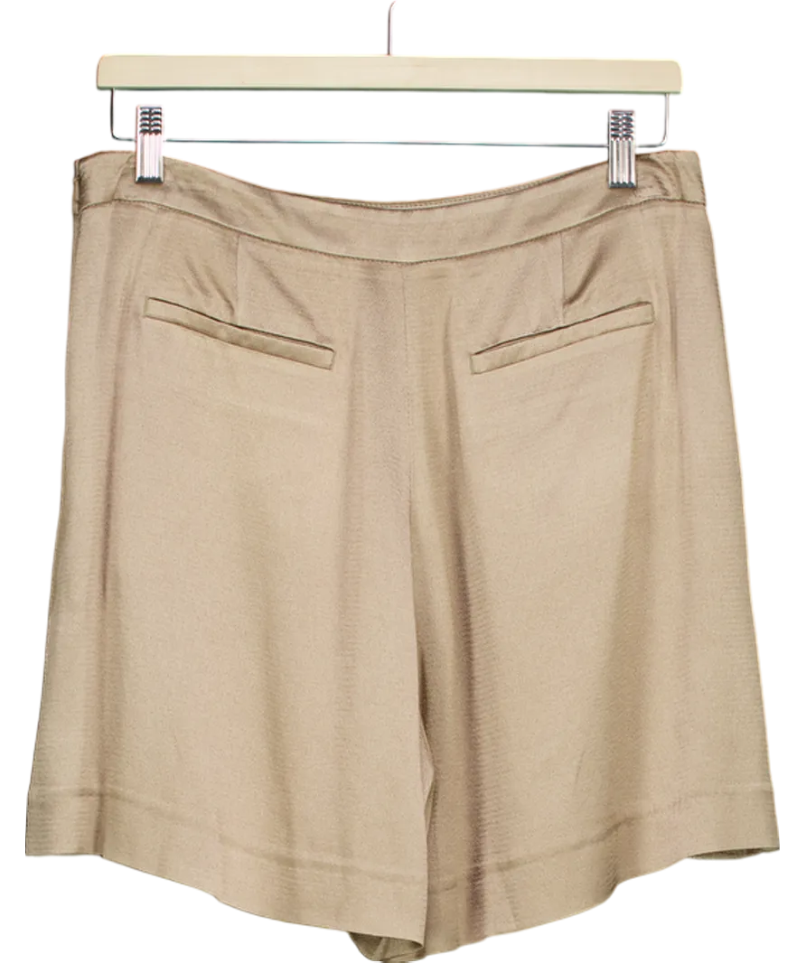 REISS Metallic Aria Short Tailored Shorts UK 12