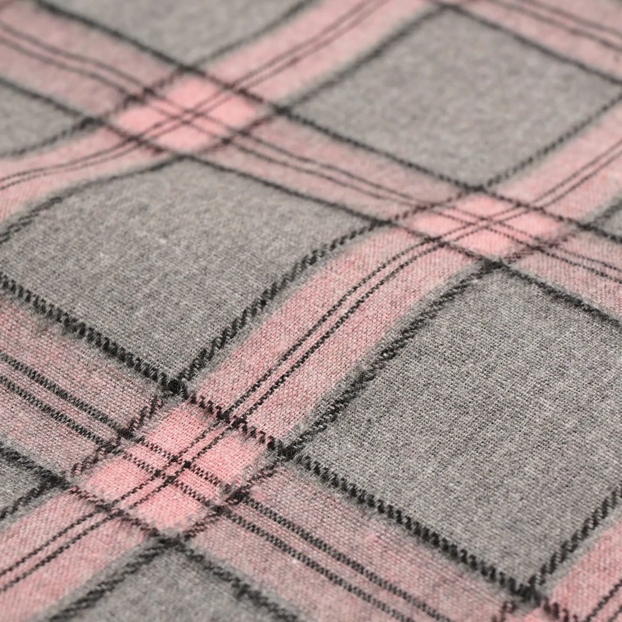 SHN Plaid Flannel Hooded Long Sleeve Shirt