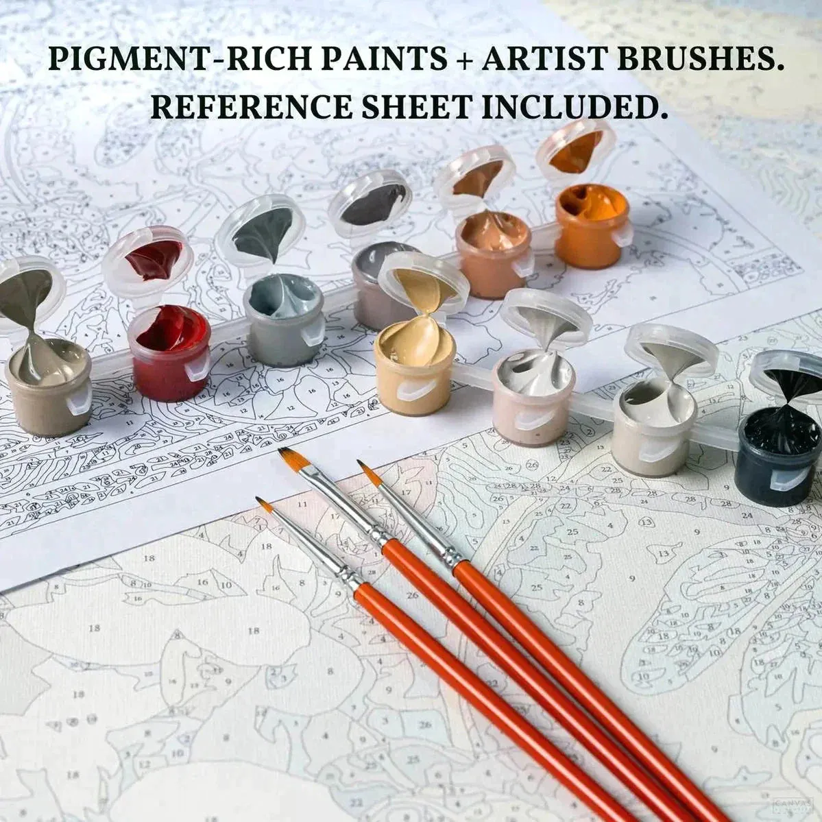 Sunkissed Waters - Paint by Numbers