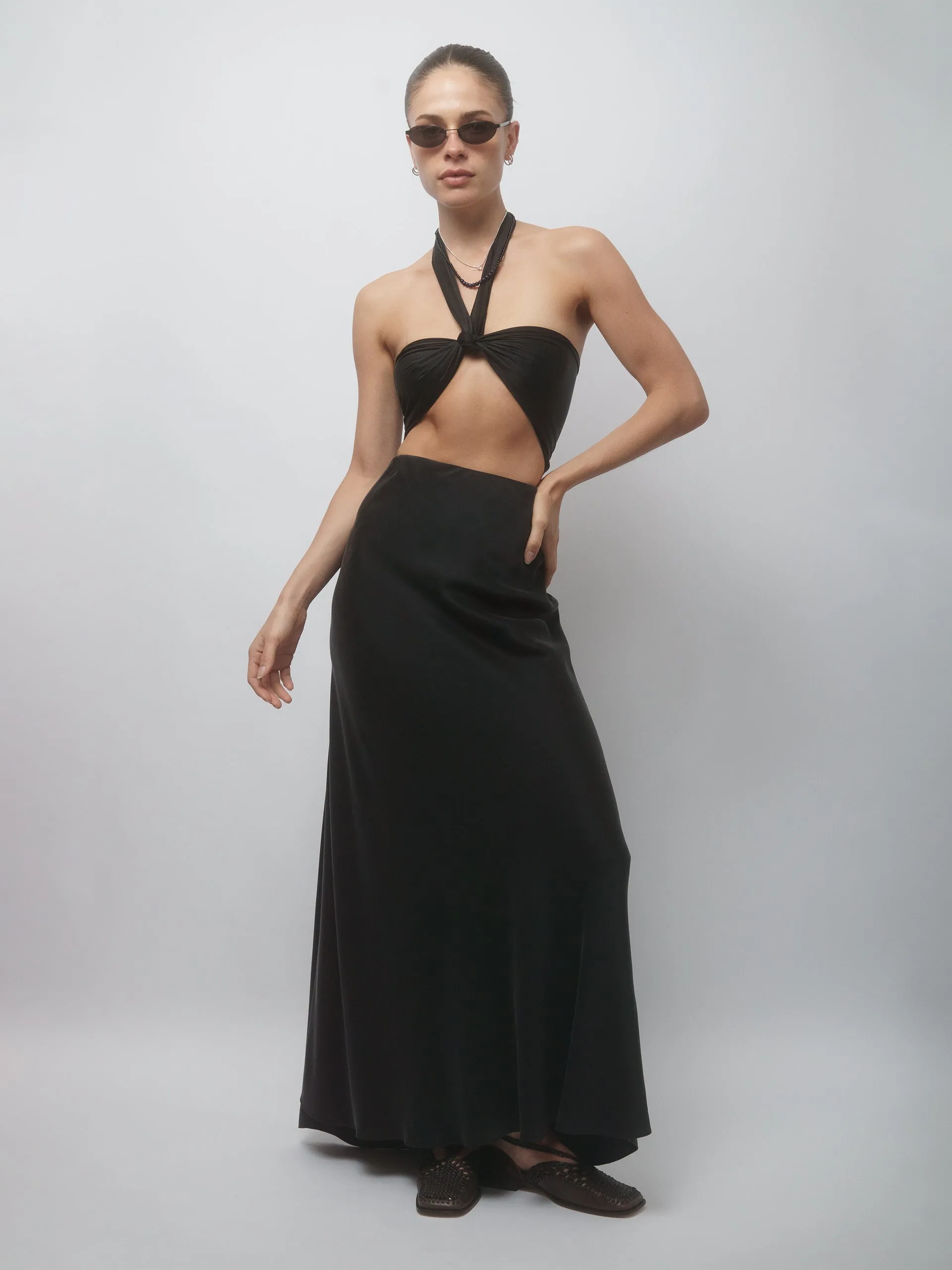 The Lair Apparel Greta Scarf Black