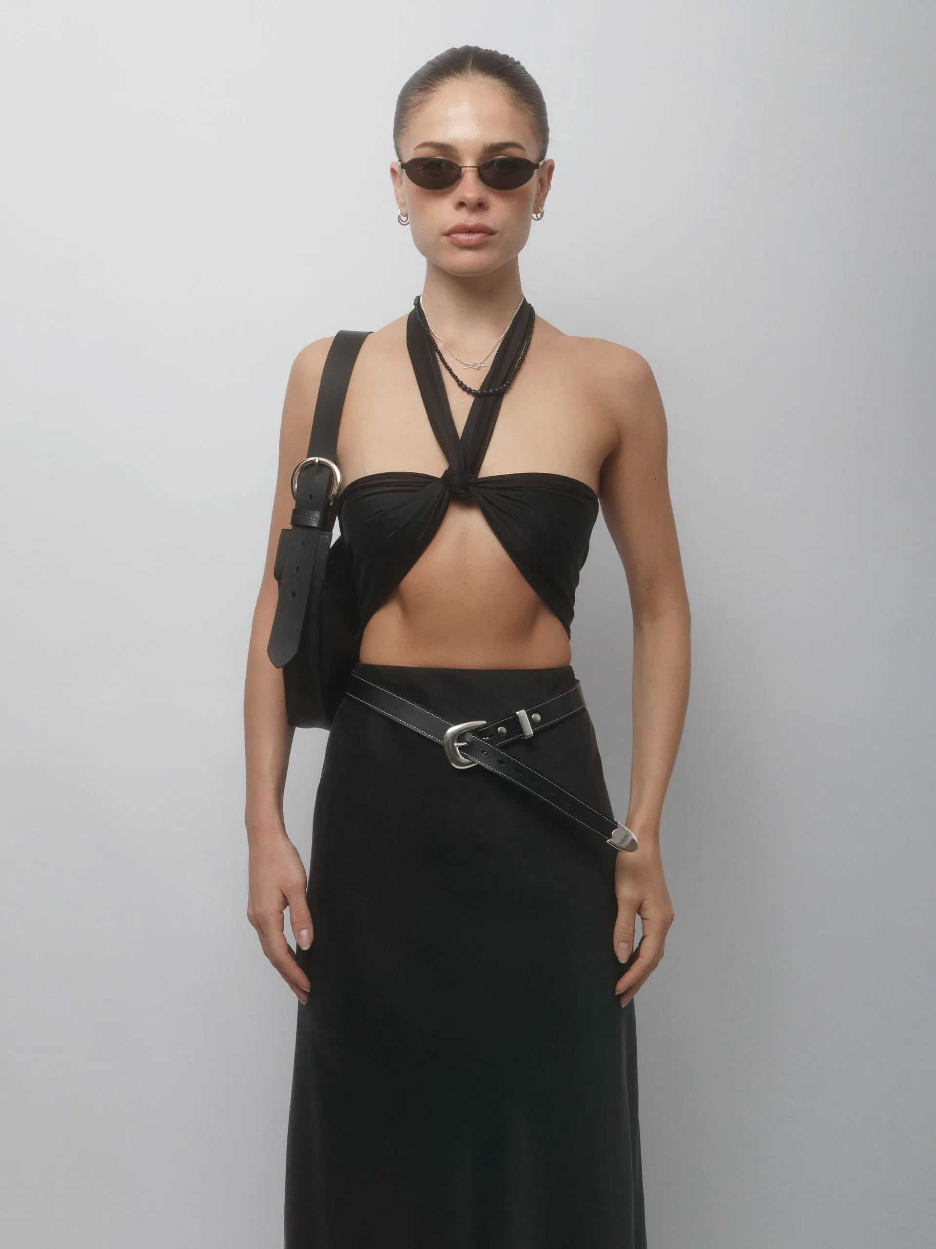 The Lair Apparel Greta Scarf Black