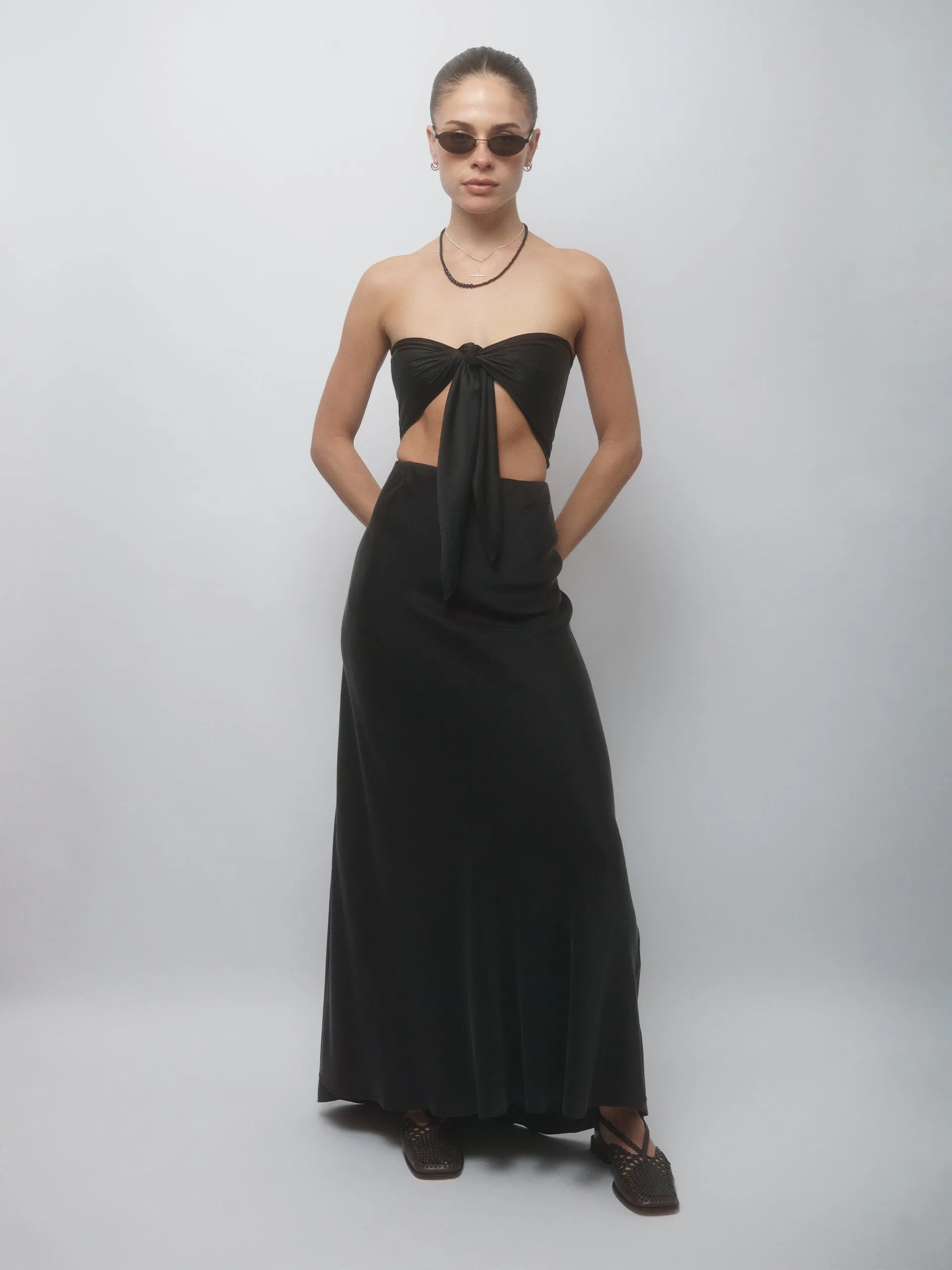 The Lair Apparel Greta Scarf Black