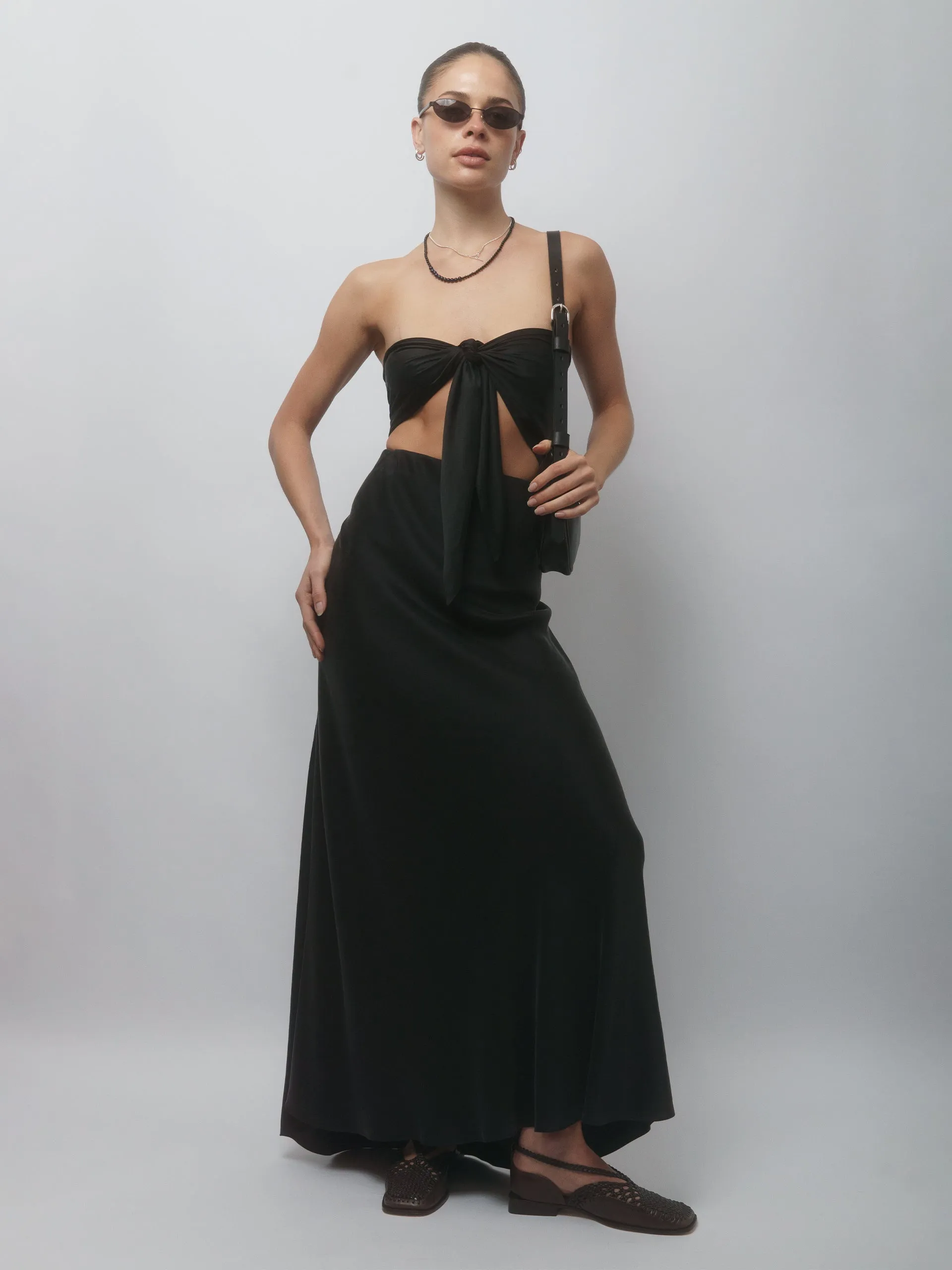 The Lair Apparel Greta Scarf Black