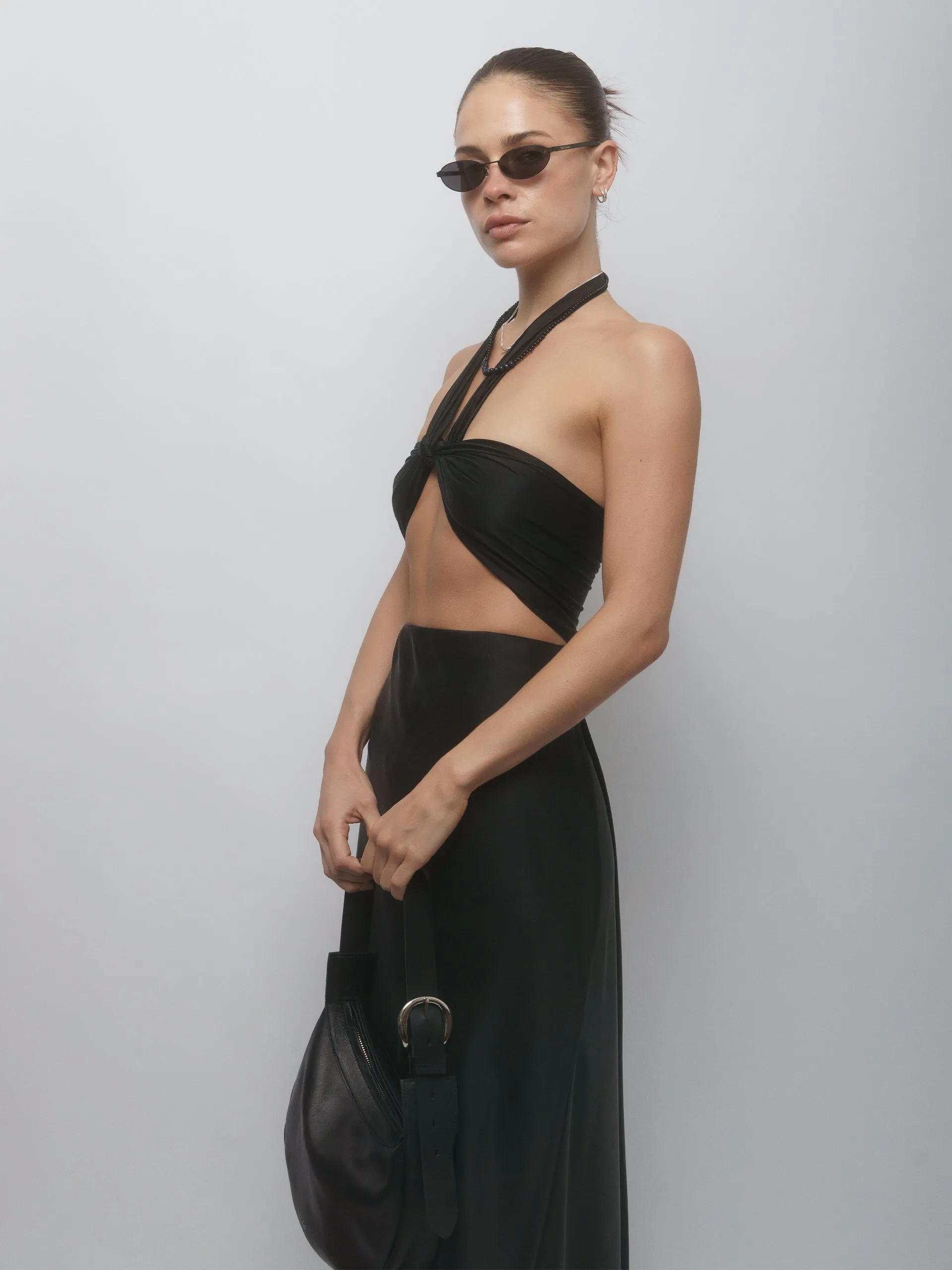The Lair Apparel Greta Scarf Black