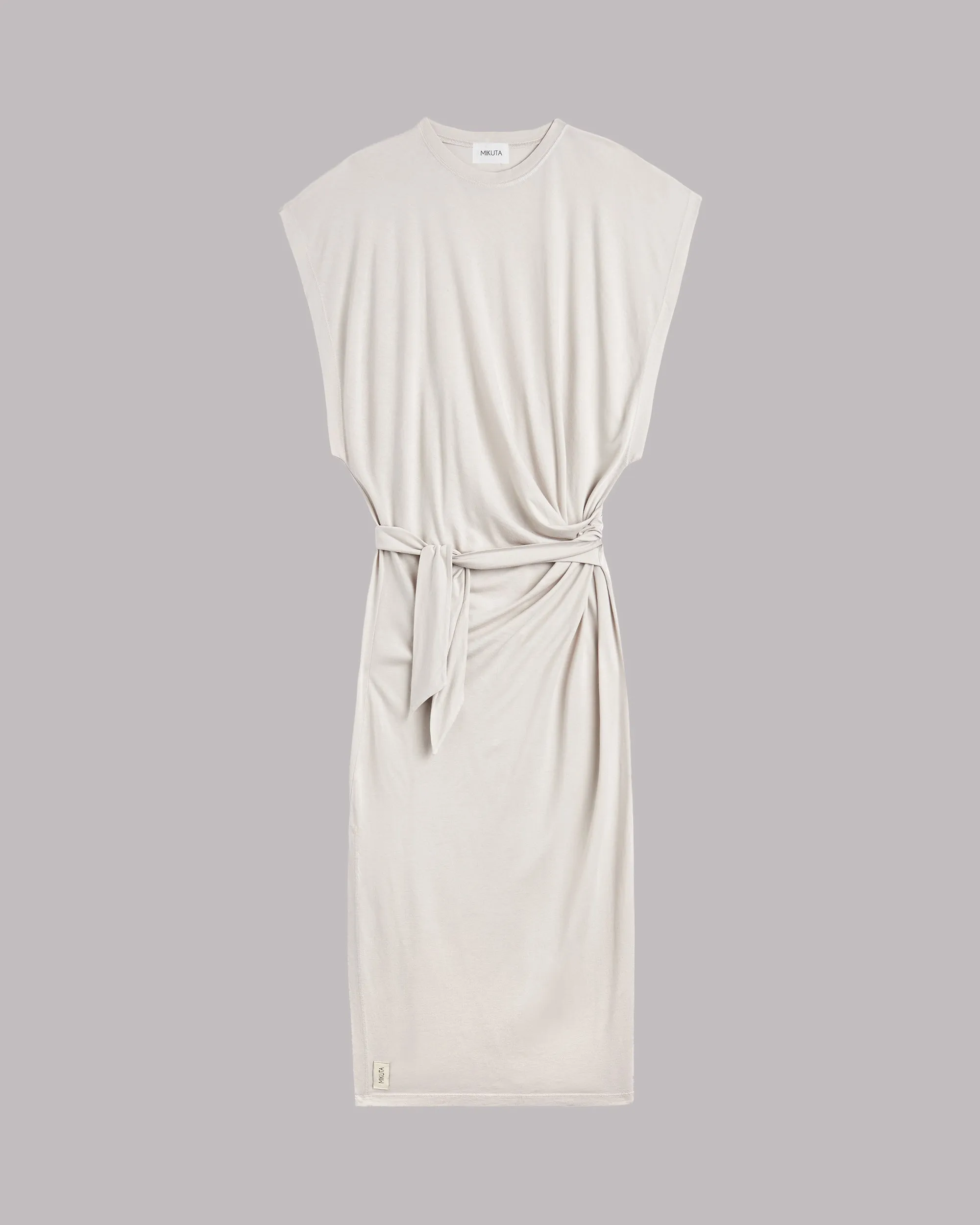 The Light Long Knotted Batwing Dress