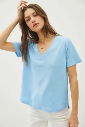 Ultra Soft V Neck Tee