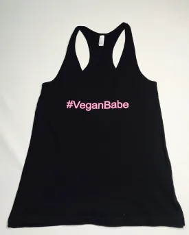#VeganBabe Womens Racerback Tank